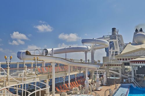 「凱薩」滑水梯 「凱薩」滑水梯